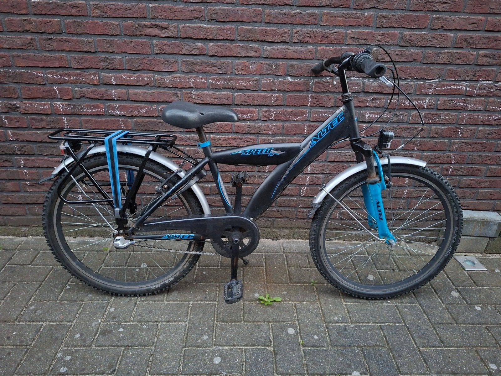 Jongensfiets 24 inch Altec Speed, Fietsen en Brommers, Terugtraprem, Gebruikt, Versnellingen, Minder dan 49 cm