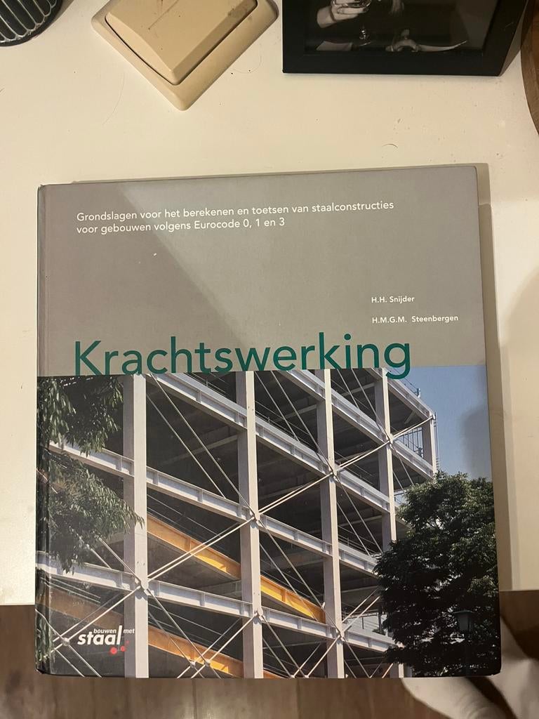 H.H. Snijder - Krachtswerking, Boeken, Techniek, H.H. Snijder; H.M.G.M. Steenbergen, Ophalen of Verzenden, Zo goed als nieuw, Bouwkunde