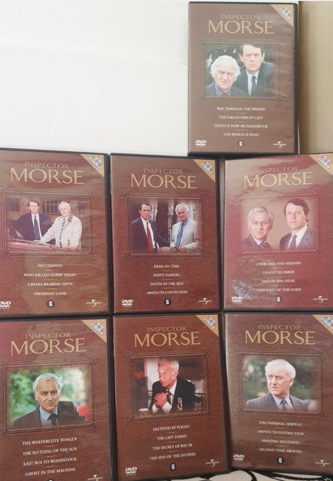 Inspector Morse DVD Boxset - Complete Collectie 2 t/m 8, Gebruikt, Boxset, Ophalen of Verzenden, Vanaf 6 jaar