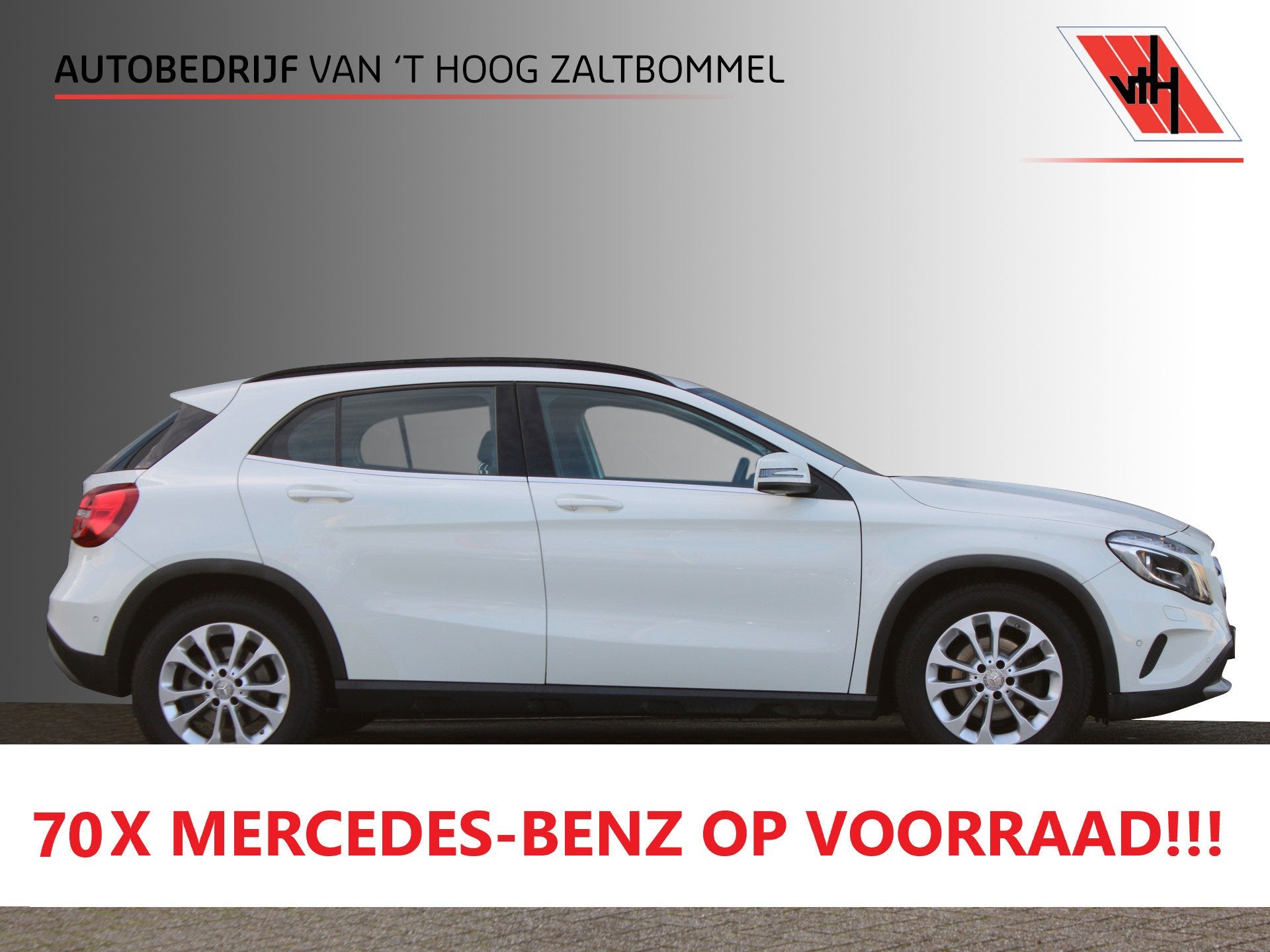 Mercedes-Benz GLA 180 AUT7 Ambition STYLE PAKKET CAMERA NAVI, Auto's, Mercedes-Benz, Gebruikt, 4 cilinders, 715 kg, Leder en Stof