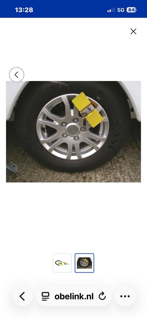 Milenco Compact C wielklem, Auto diversen, Anti-diefstal, Ophalen of Verzenden