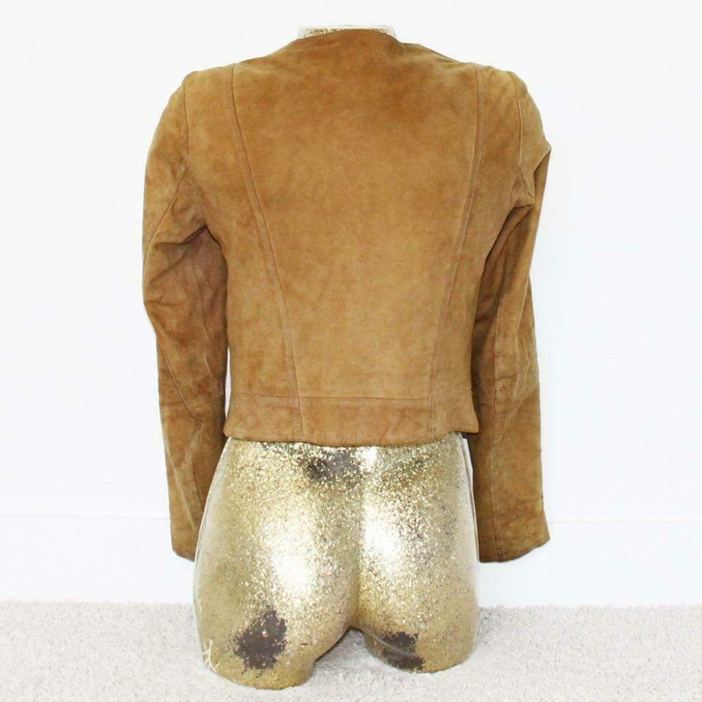 Suede Vintage Very Vero Moda Jasje (Maat 36) € 25,-, Kleding | Dames, Jassen | Zomer, Very Vero Moda, Bruin, Ophalen of Verzenden