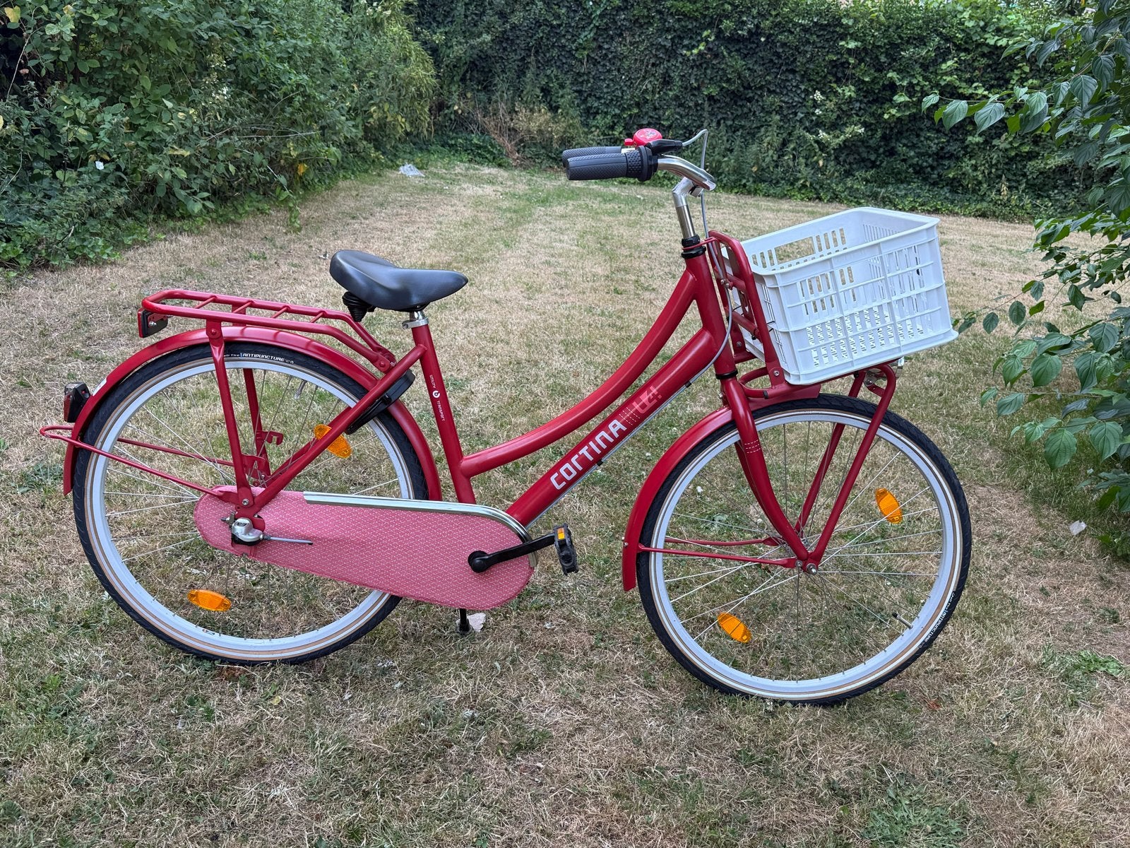 Cortina U4 Meisjesfiets 26 inch met 3 versnellingen, Gebruikt, Velgrem, Versnellingen, Ophalen