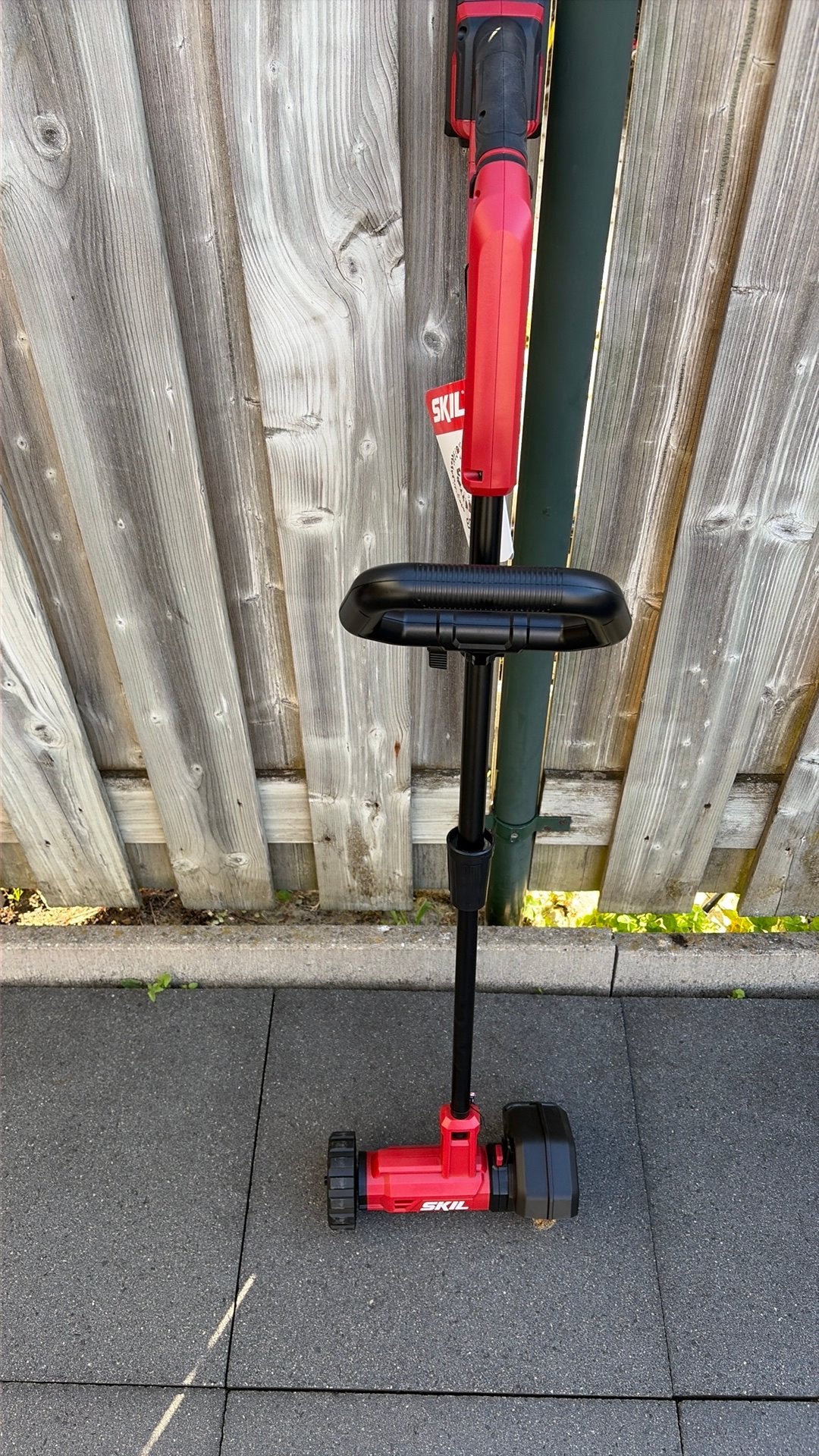 Tegels schrobmachine, Ophalen, Nieuw, Onkruidsteker