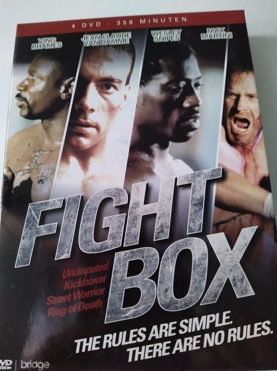 Fight box , 4 vecht films, Cd's en Dvd's, Ophalen, Engels, Vanaf 16 jaar, Nederlands