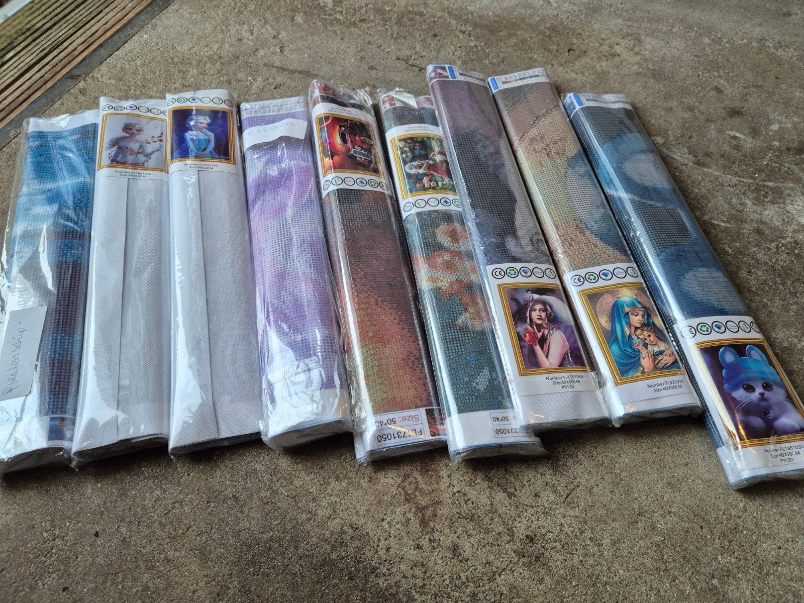 dayming painting 300 stuks 30 x 40 Disney 1.33 per stuk, Ophalen, Nieuw