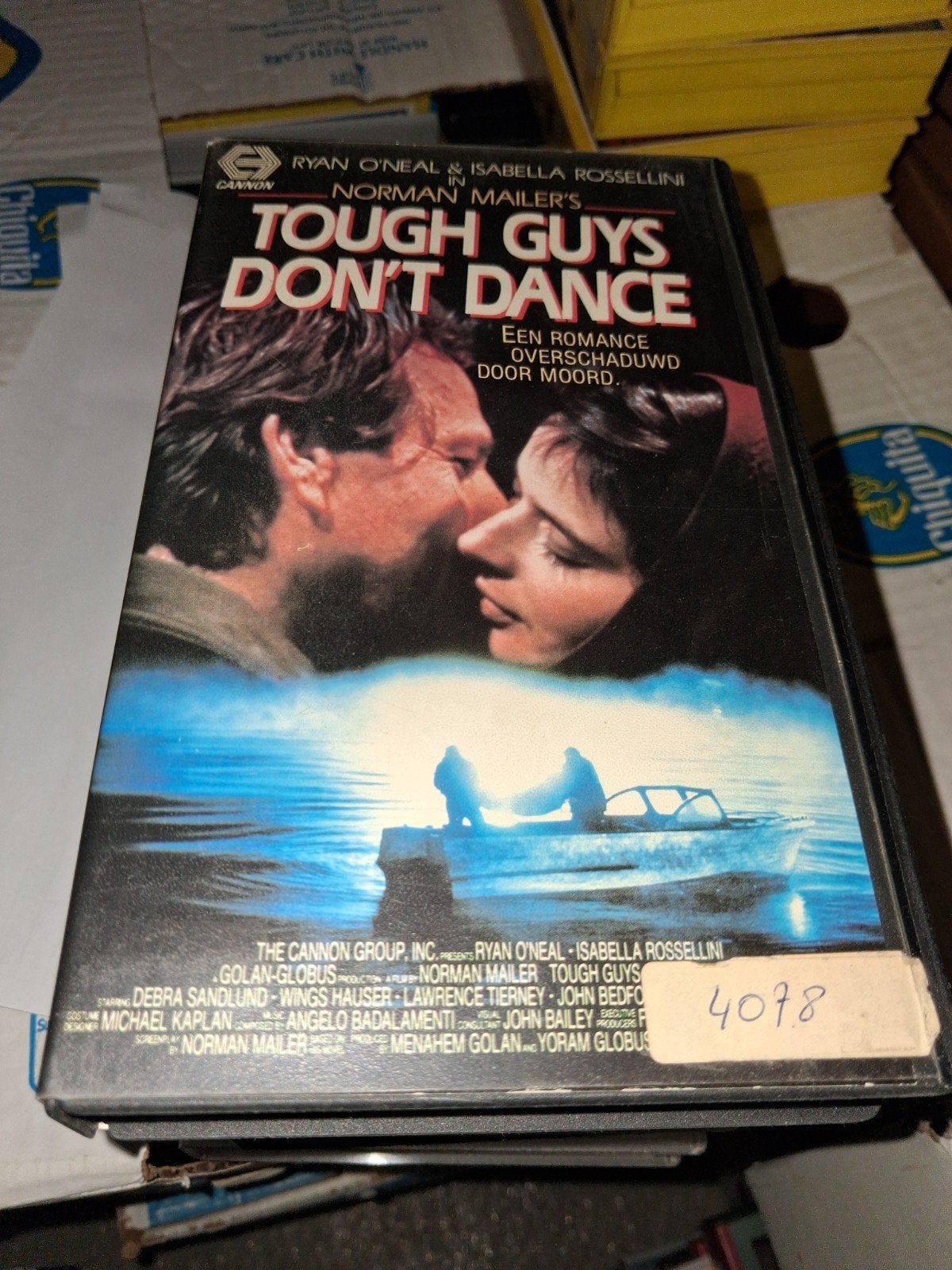 Vhs ex-rental  - Tough Guys Don't Dance, Alle leeftijden, Ophalen of Verzenden, Gebruikt, Komedie