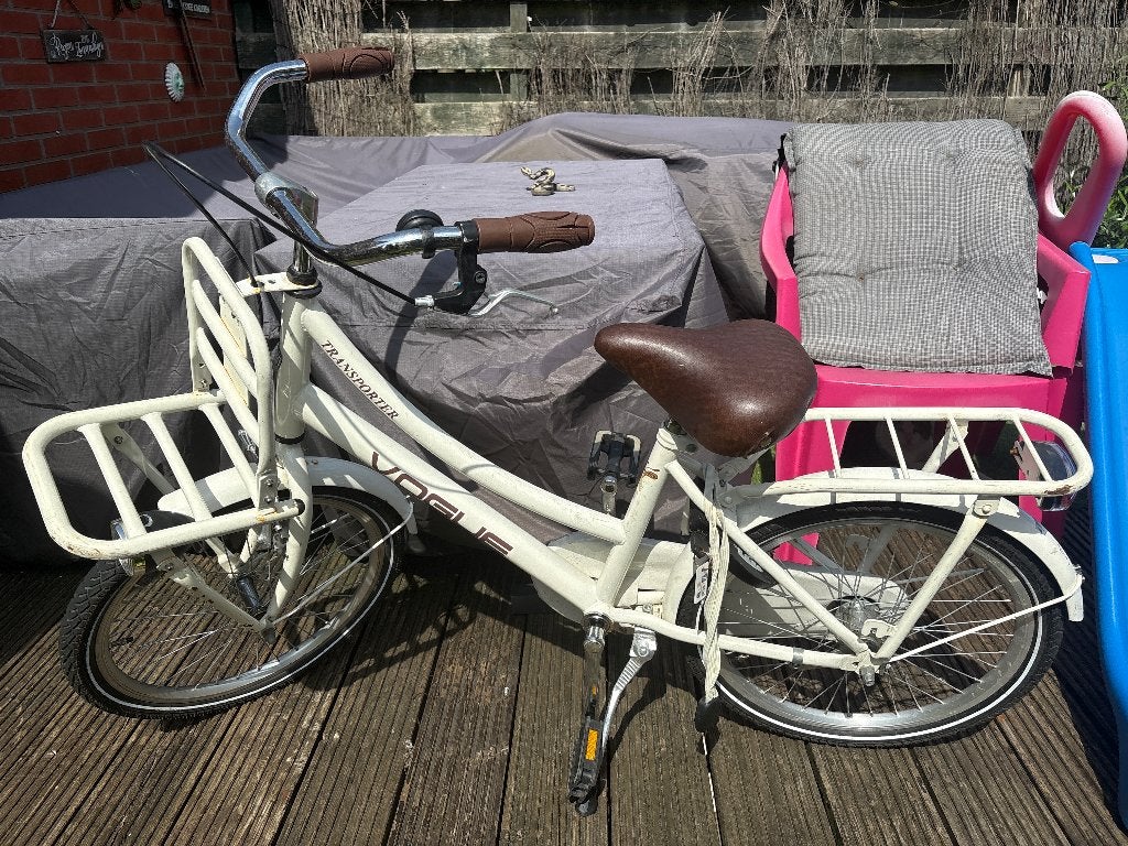 Meisjesfiets, Fietsen en Brommers, Fietsen | Meisjes, Ophalen, Terugtraprem, Gebruikt, Popal transport fiets