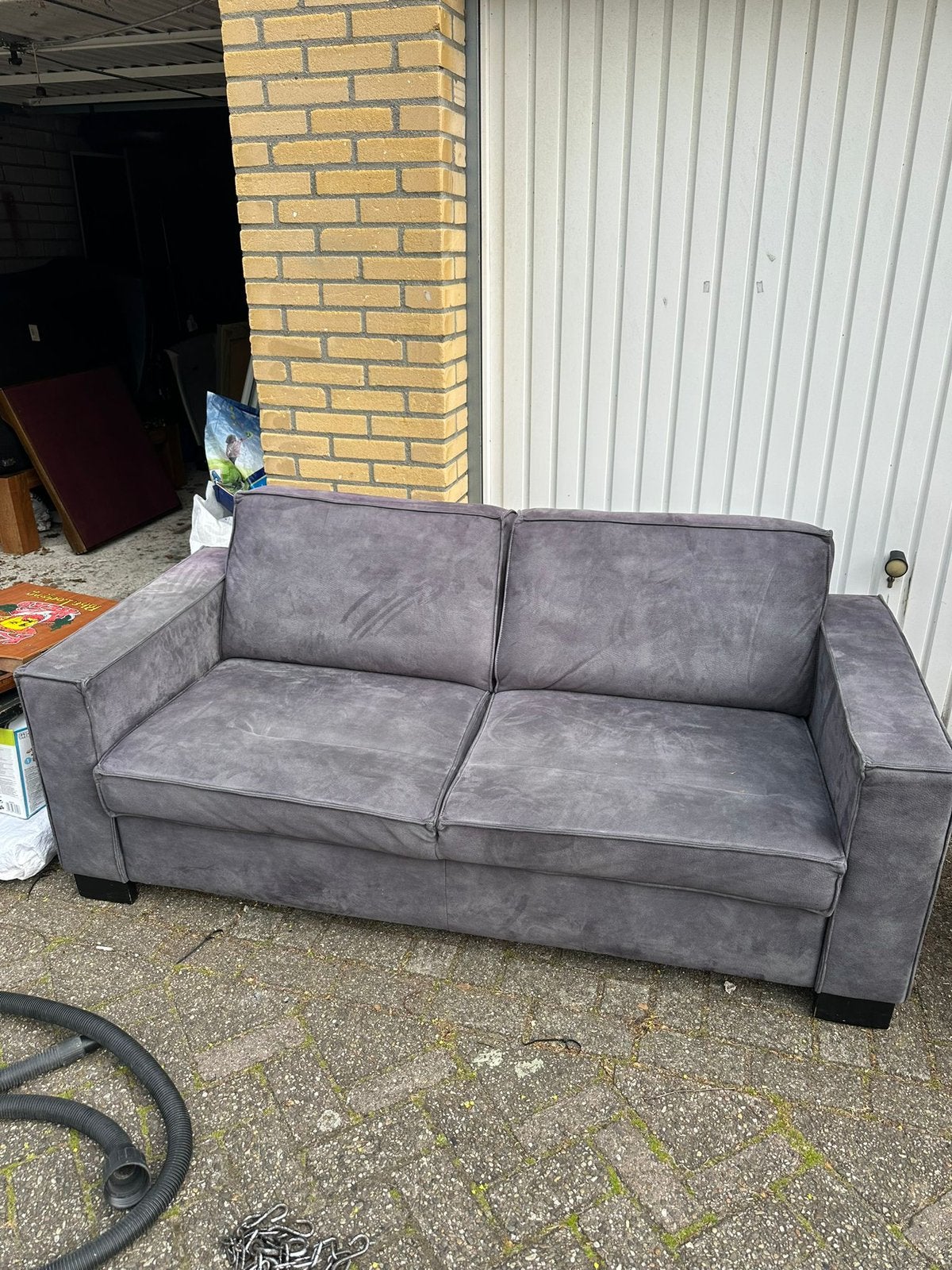 Grijze Bank, Ophalen of Verzenden, Zo goed als nieuw