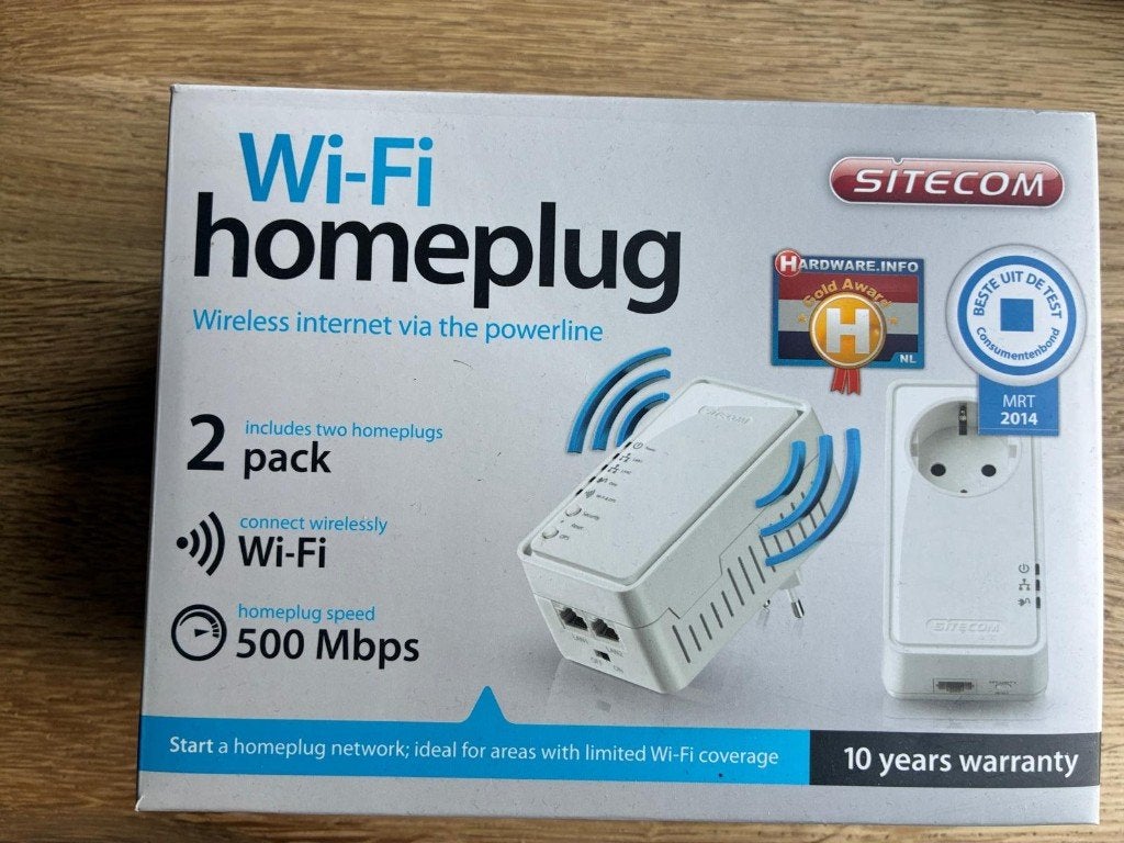 Sitecom Homeplug, Ophalen of Verzenden, Zo goed als nieuw, Sitecom