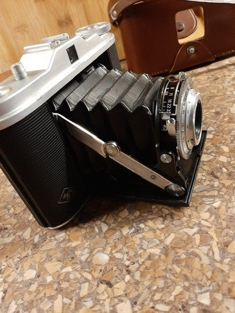 Oude AGFA ISOLETTE fototoestel, Ophalen, Gebruikt, Compact, Overige Merken