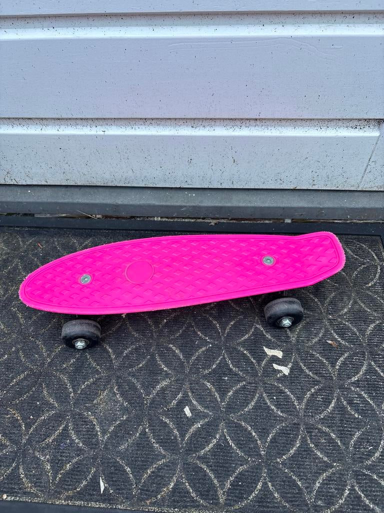 Roze kinder Skateboard 42 cm, Ophalen of Verzenden, Gebruikt, Skateboard