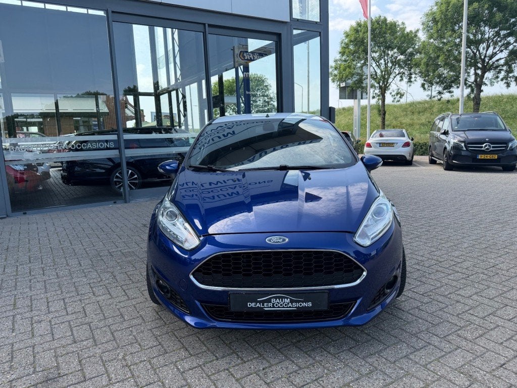Ford FIESTA 1.0 ECOB. ST LINE 100 PK AIRCO/ECC PDC OZ LMV, Auto's, 101 pk, Euro 6, Blauw, 23 km/l
