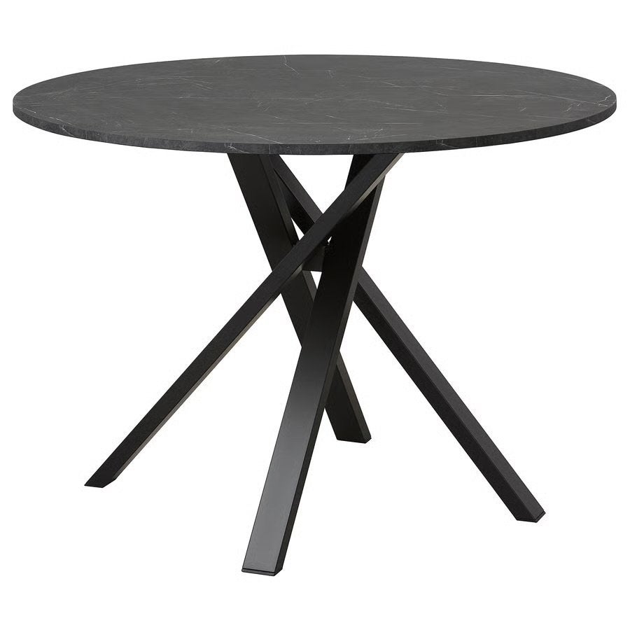Ronde eettafel, Ophalen, Rond, Zo goed als nieuw, Vier personen