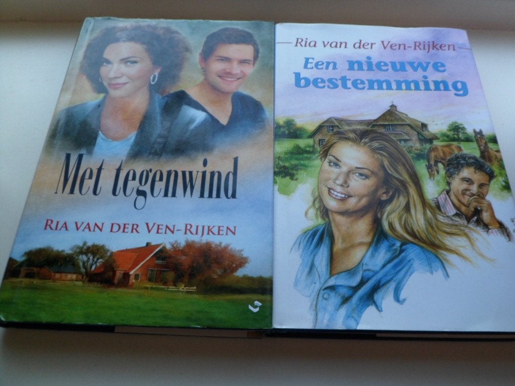 Met tegenwind & Een nieuwe bestemming - Ria van der Ven - Ri, Ophalen of Verzenden, Zo goed als nieuw