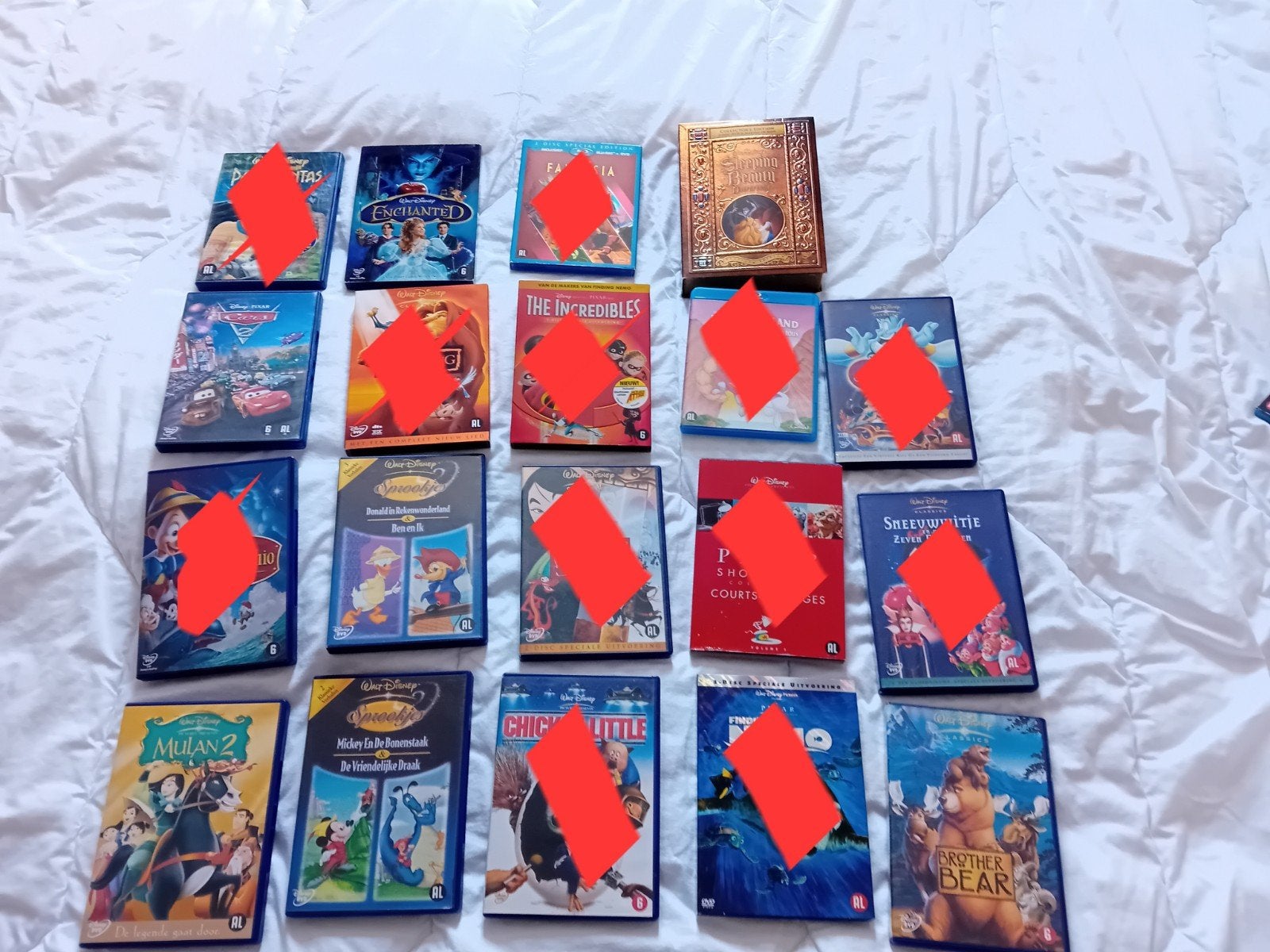 Disney Pixar Blu-Ray en DVD's, Ophalen of Verzenden, Zo goed als nieuw, Tekenfilms en Animatie