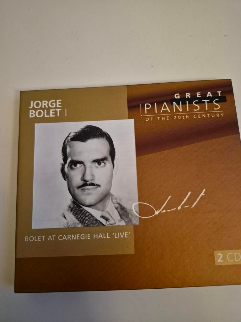 Jorge Bolet - Great Pianists of the 20th Century (2 CD), Boxset, Modernisme tot heden, Ophalen of Verzenden, Zo goed als nieuw