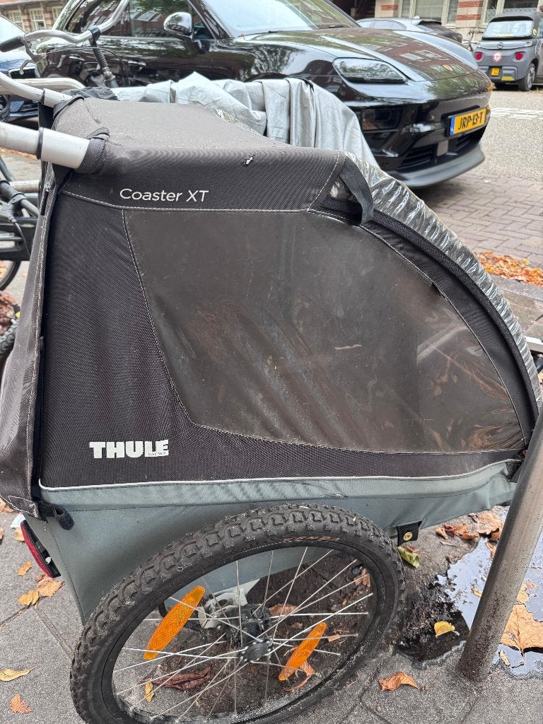 Thule Coaster XT fietsaanhanger, Ophalen, Gebruikt, Opvouwbaar, 20 tot 40 kg