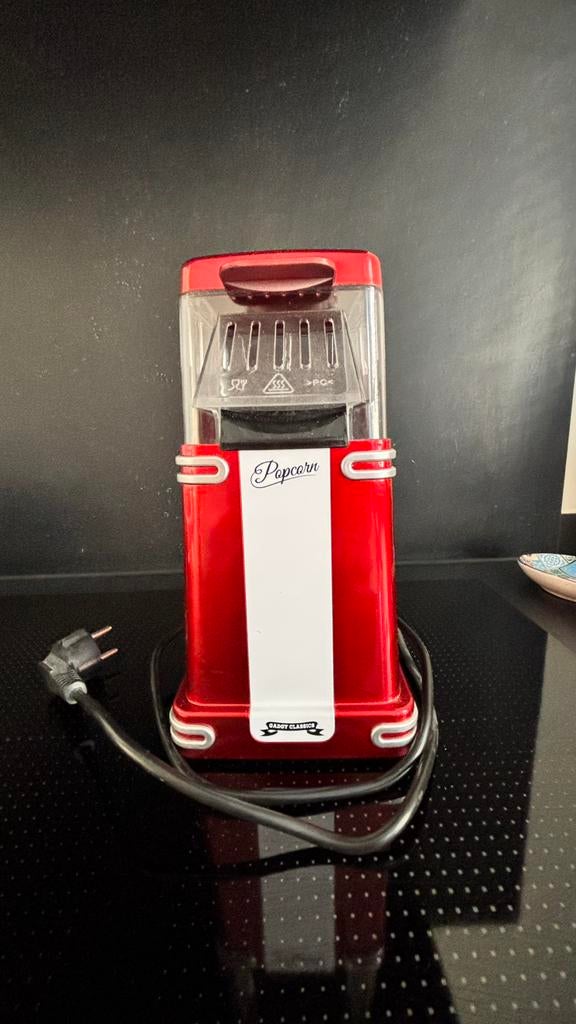 Prachtige popcorn maker in retro stijl als nieuw!, Huis en Inrichting, Keuken | Keukenbenodigdheden, Ophalen, Zo goed als nieuw