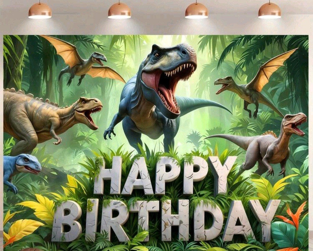 happy birthday decordoek anderhalve meter breed, Ophalen of Verzenden