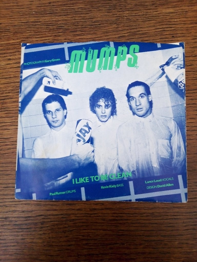 original single- the mumps-crocodile tears *1977*, Fotohoes, Overige genres, 7 inch, Ophalen of Verzenden