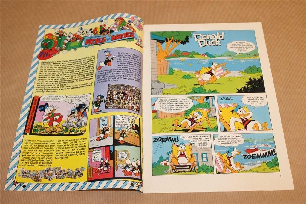 Donald Duck — Speciale Uitg. Chocomel 1986, Eén stripboek, Ophalen of Verzenden, Gelezen