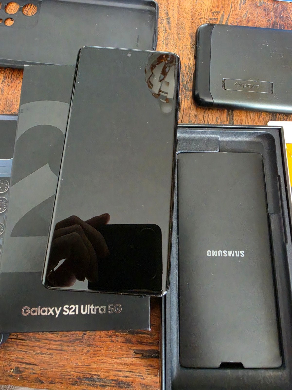 Samsung S21 Ultra 5G 512GB - Zo goed als nieuw, Zwart, Zo goed als nieuw, Galaxy S21, 512 GB