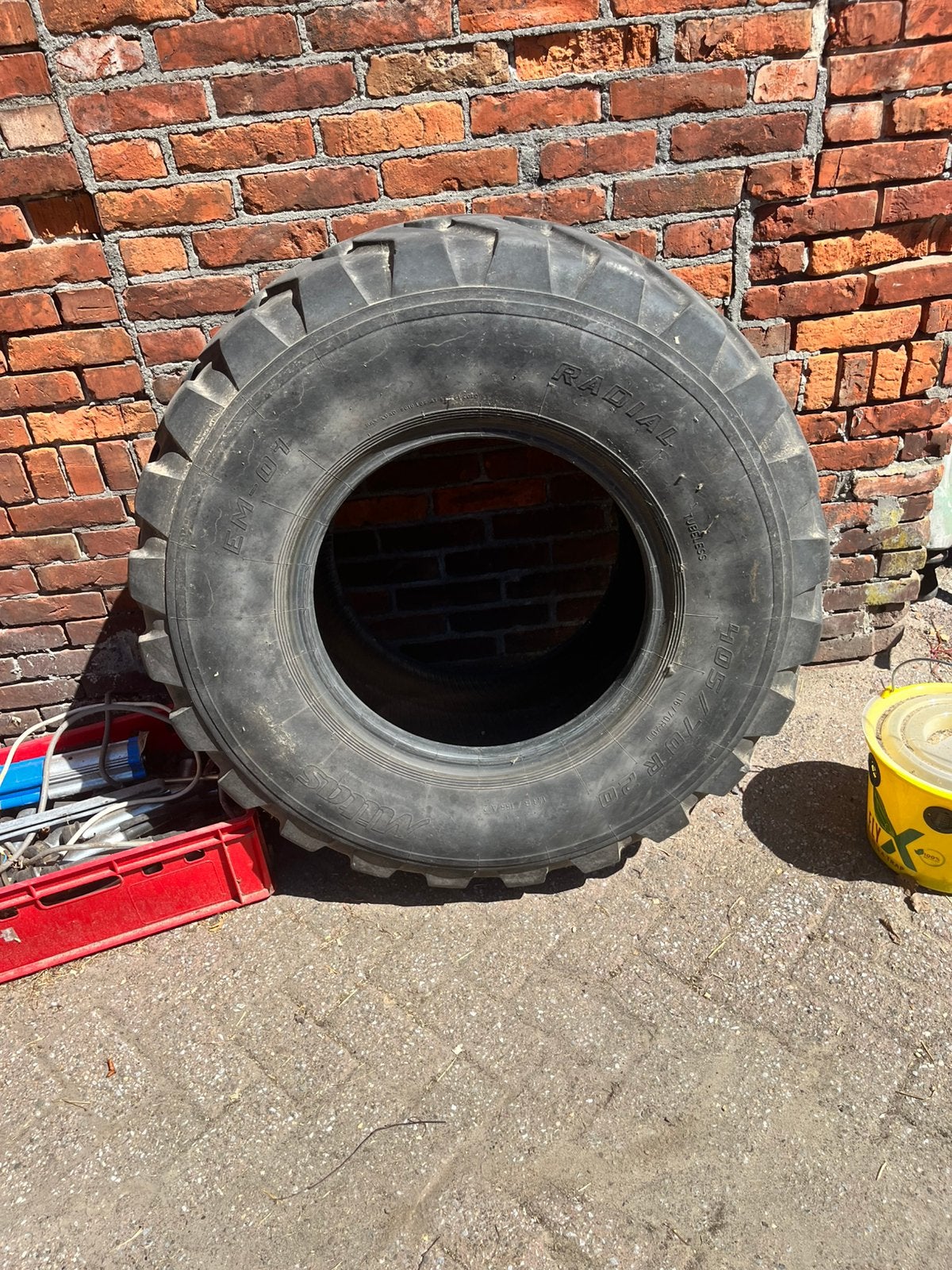 Loder banden 405/70/r20, Ophalen