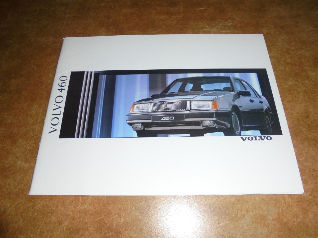 brochure Volvo 460 modellen 1990, Ophalen of Verzenden, Gelezen, Volvo