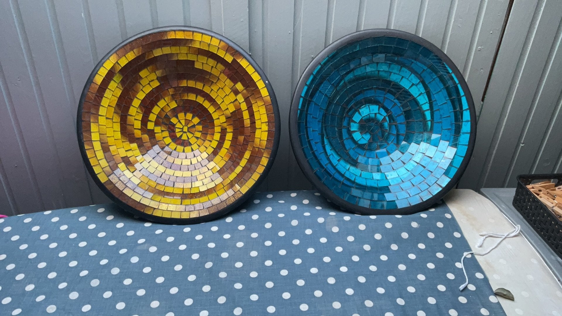 2x nieuwe schalen 40 cm zijn ze, Ophalen of Verzenden, Zo goed als nieuw