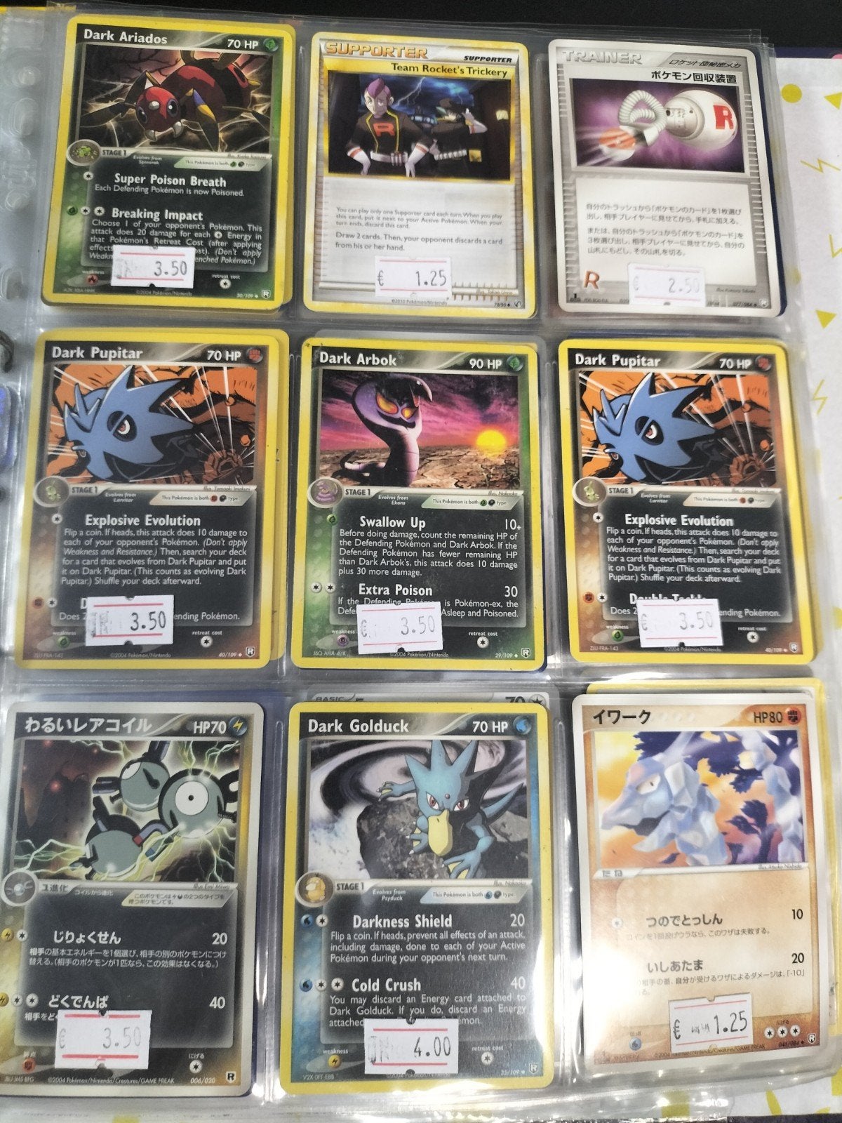 Team Rocket Returns kaarten, Ophalen of Verzenden, Zo goed als nieuw