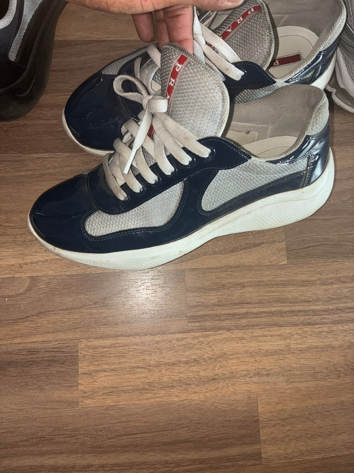 Prada Cups, Kleding | Heren, Schoenen, Ophalen of Verzenden, Gedragen, Blauw