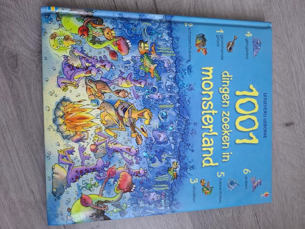 Zoekboek Monsterland: 1001 Dingen Zoeken, Ophalen
