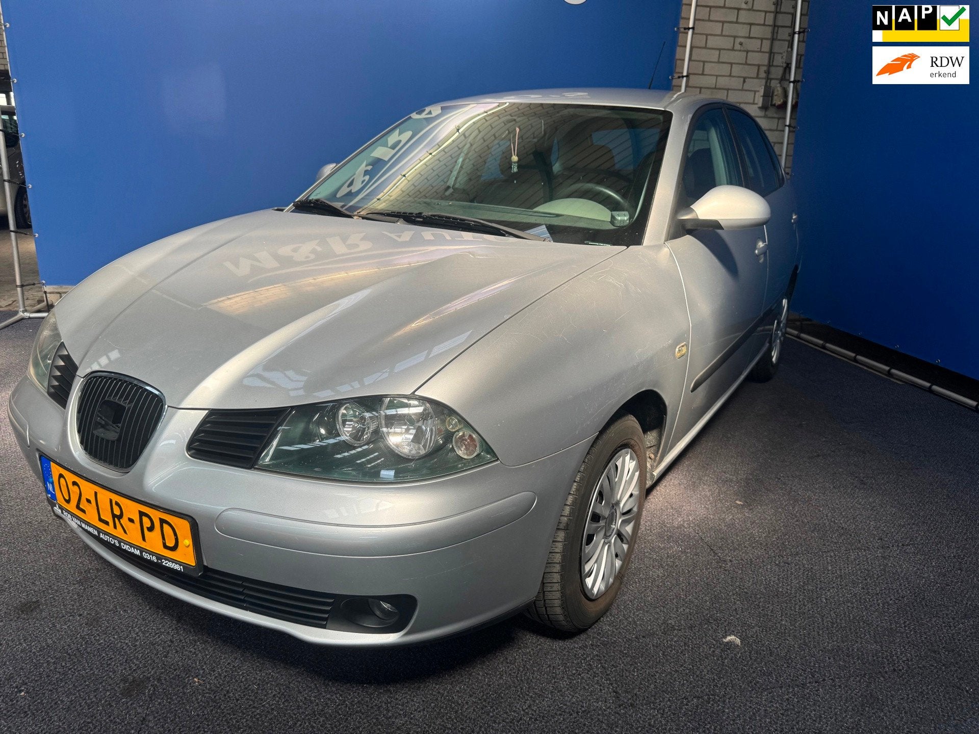 Seat Ibiza 1.4-16V Signo Automaat, Auto's, 4 cilinders, Origineel Nederlands, Bedrijf, 75 pk