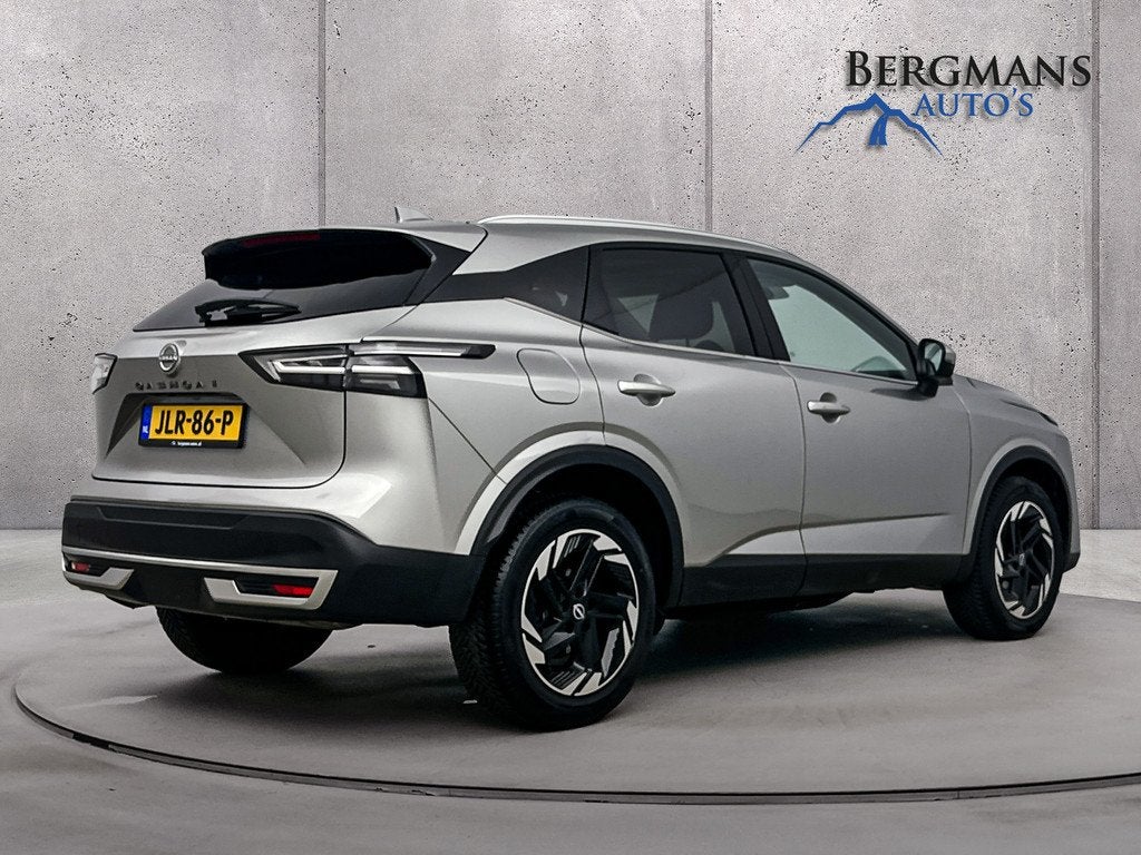 Nissan QASHQAI 1.3 MHEV Xtronic Limited Edition // PANORAMAD, 4 cilinders, Leder en Stof, 1365 kg, Bedrijf
