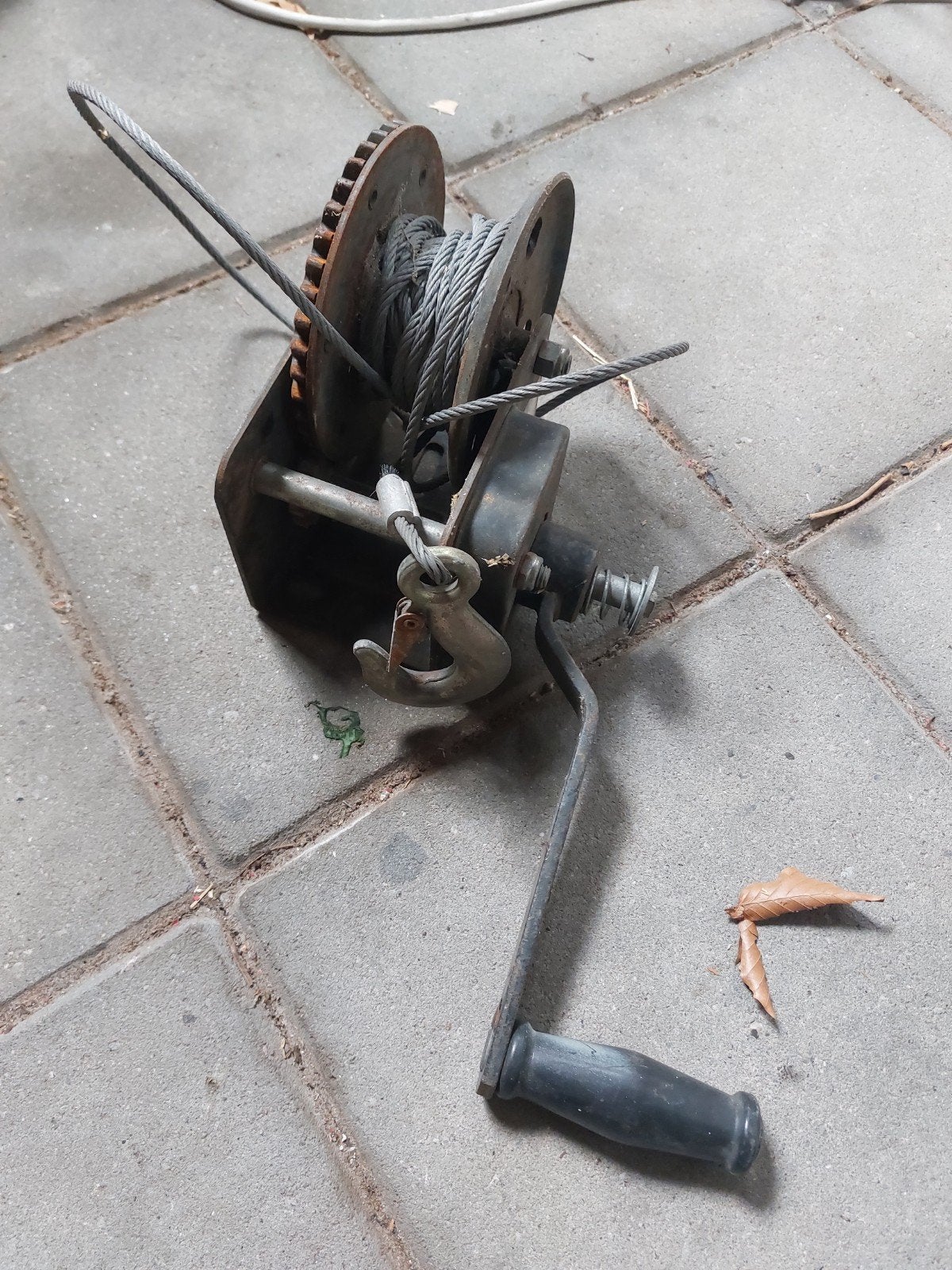 Handlier met staalkabel, Ophalen of Verzenden