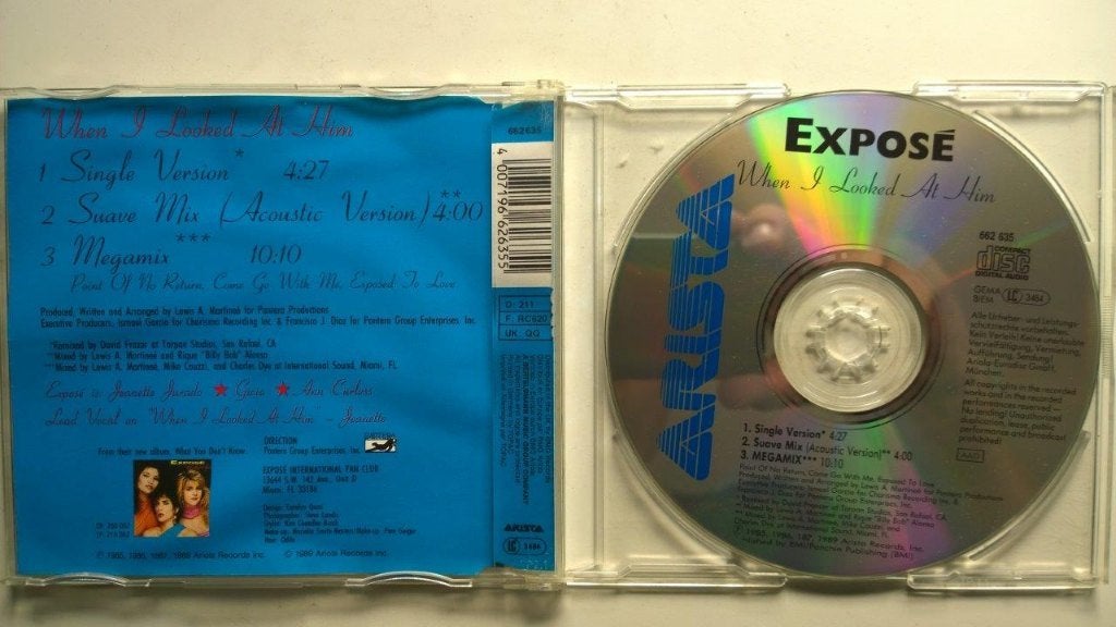 Exposé - When I Looked At Him, Ophalen of Verzenden, Zo goed als nieuw, Pop