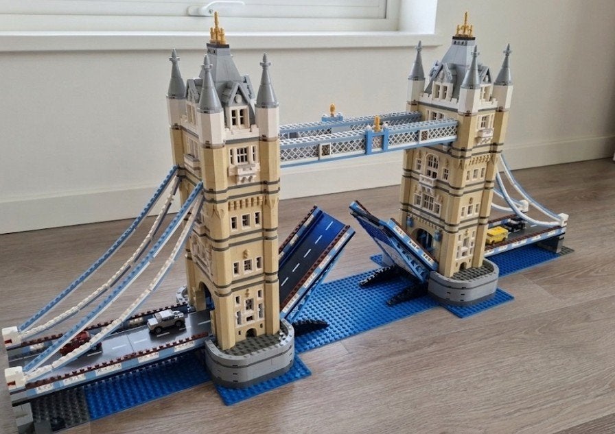 Lego 10214 - tower bridge, Ophalen of Verzenden, Gebruikt, Lego