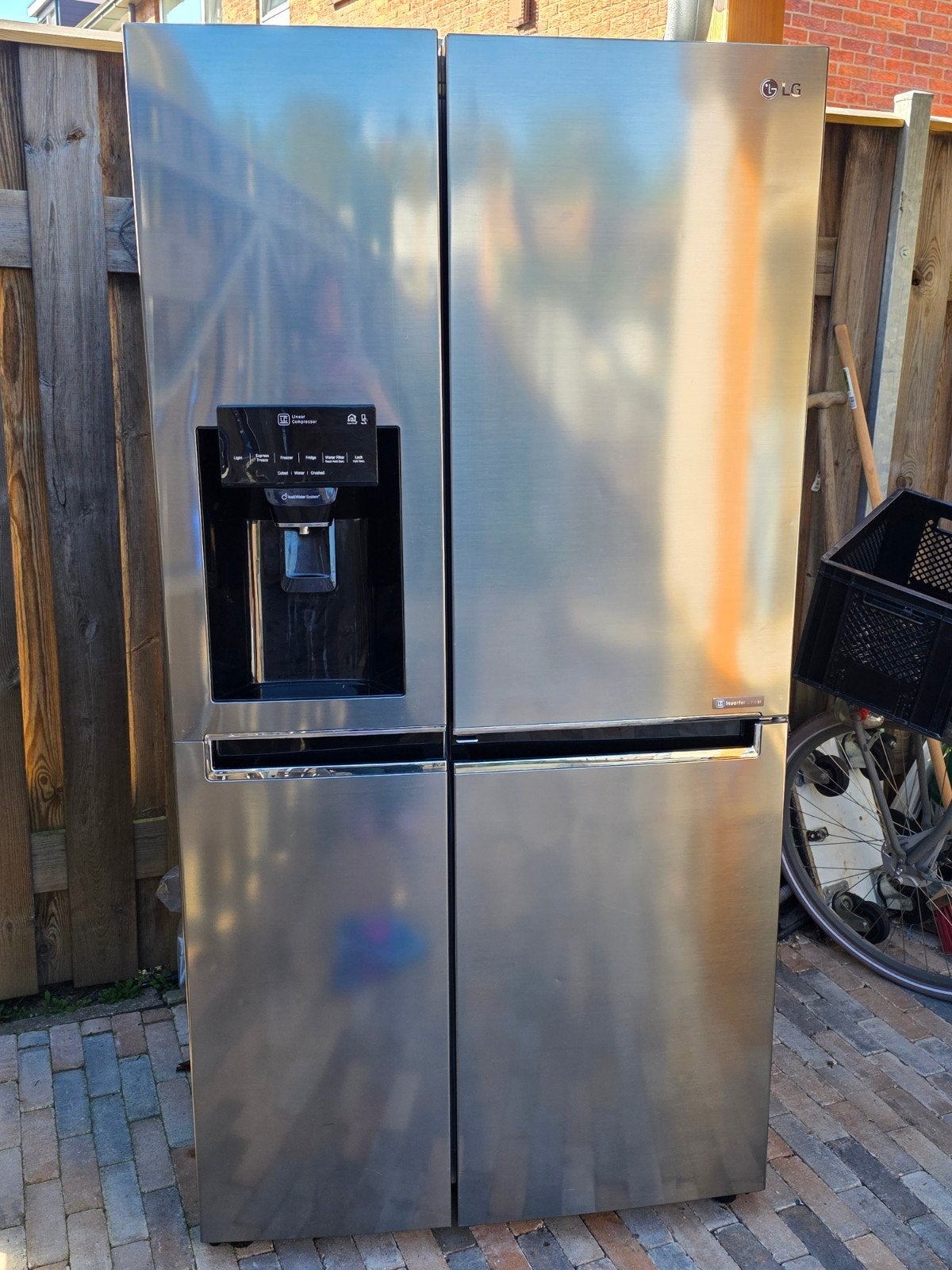LG thinq koelvries kast