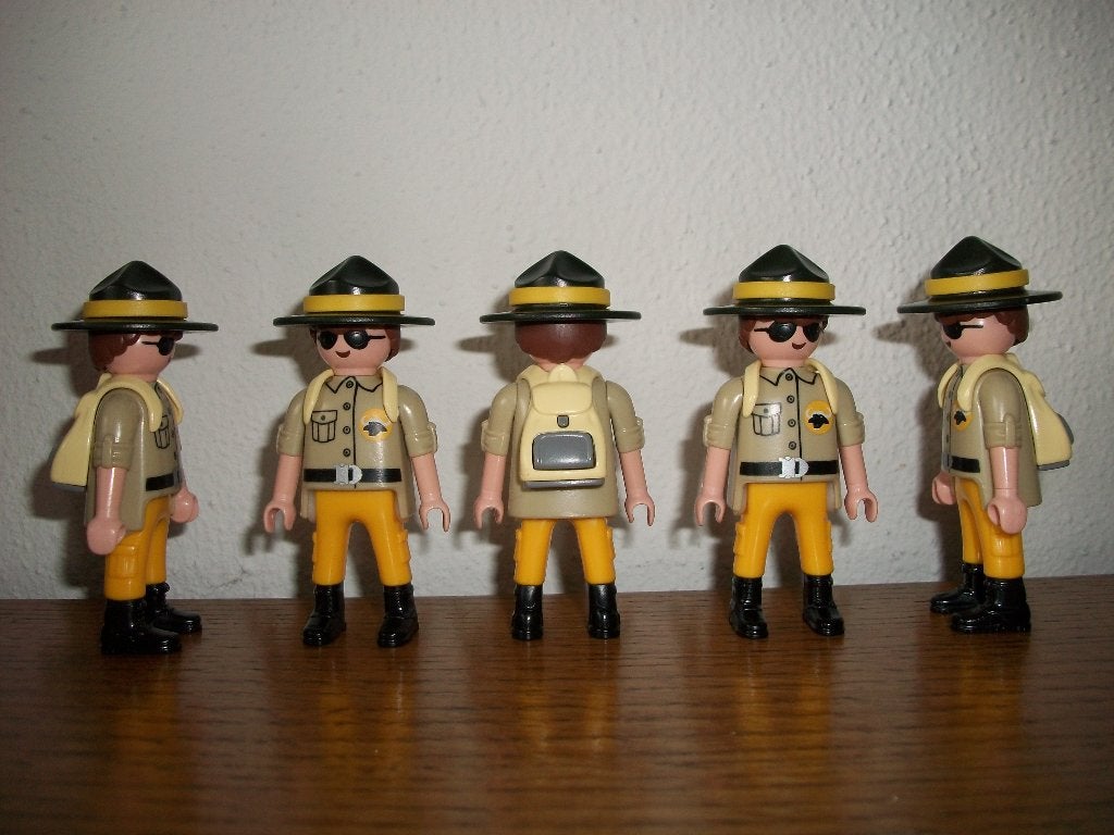 Mounty / Ranger / figuren / poppetjes / scouting / verkenner, Ophalen of Verzenden, Nieuw, Complete set