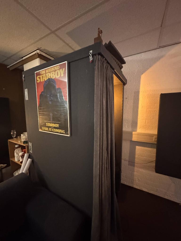 Professionele Vocal Booth (105 x 110 x 205 cm), Ophalen, Zo goed als nieuw, Overige typen