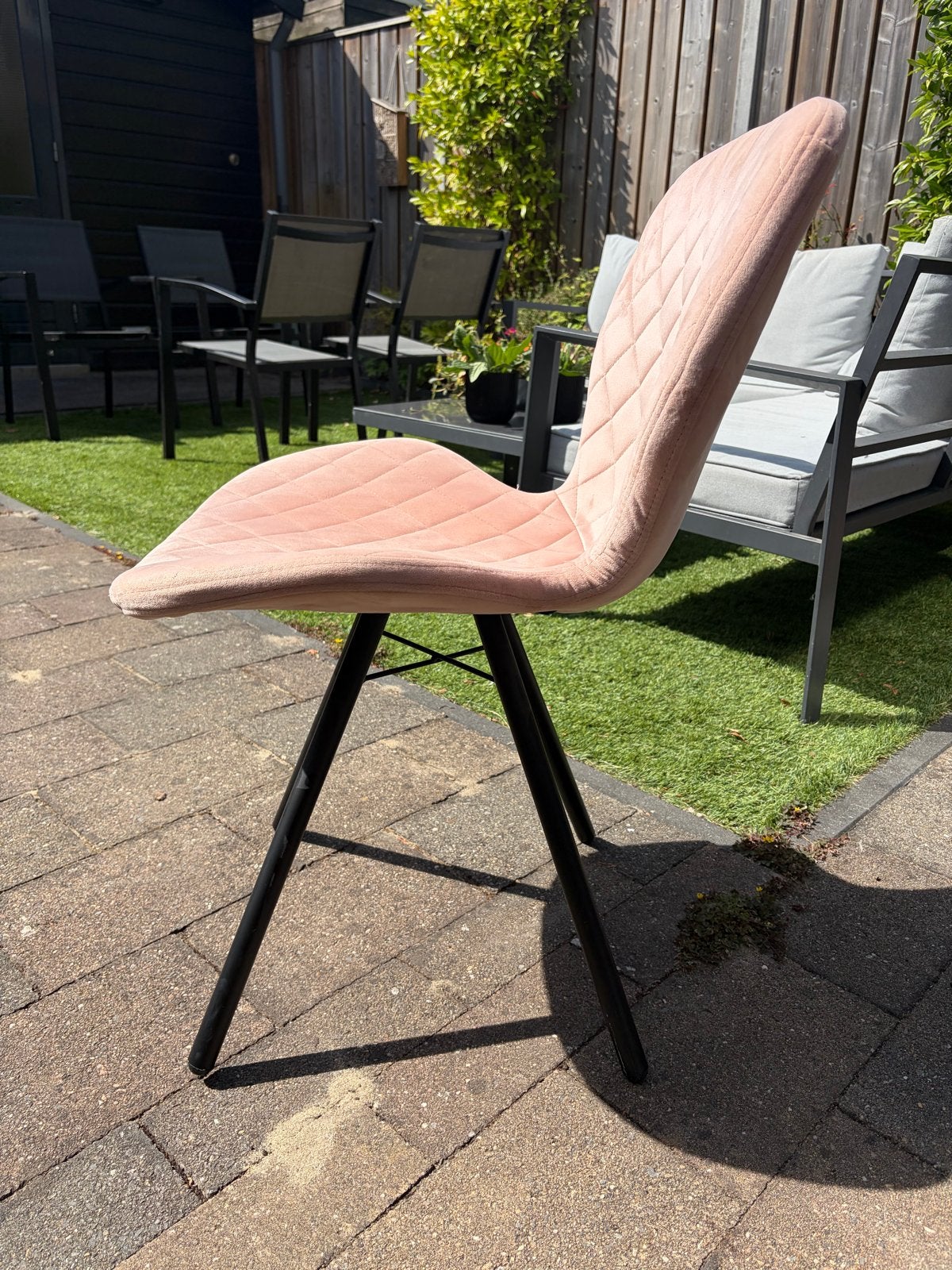 Roze stoelen van Kwantum - Zo goed als nieuw, Ophalen, Overige kleuren, Zo goed als nieuw, Vier