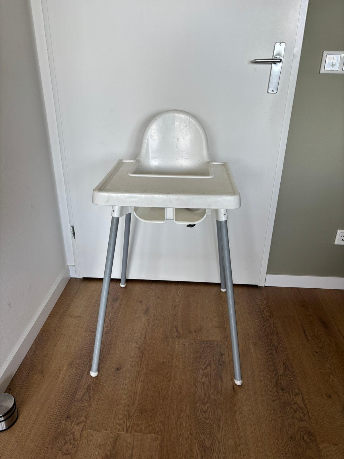 Kinderstoel Ikea met Dienblad, Ophalen of Verzenden, Zo goed als nieuw, Overige typen