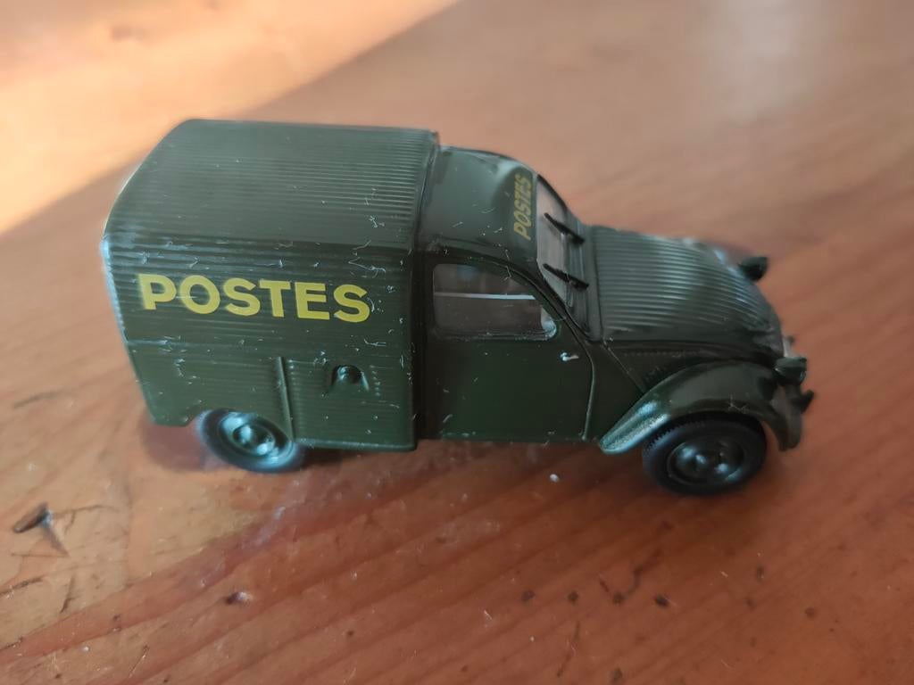 Citroën 2CV AU 1:43 Norev nr56, Hobby en Vrije tijd, Modelauto's | 1:43, Ophalen of Verzenden, Gebruikt, Auto, Norev