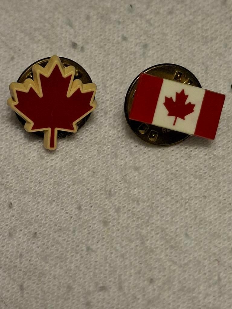 Canadese pins, Verzamelen, Militaria | Tweede Wereldoorlog, Ophalen of Verzenden, Overige soorten, Nederland, Embleem of Badge