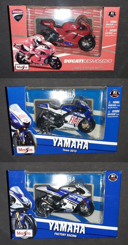 Maisto 1:18 Ducati en Yamaha, Hobby en Vrije tijd, Verzenden, Nieuw, Motor, Maisto