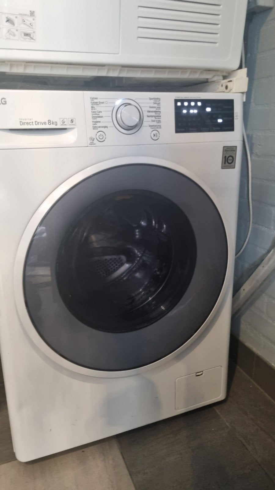 Wasmachine voor  onderdelen, Witgoed en Apparatuur, Ophalen, Gebruikt, Energieklasse A of zuiniger, Voorlader
