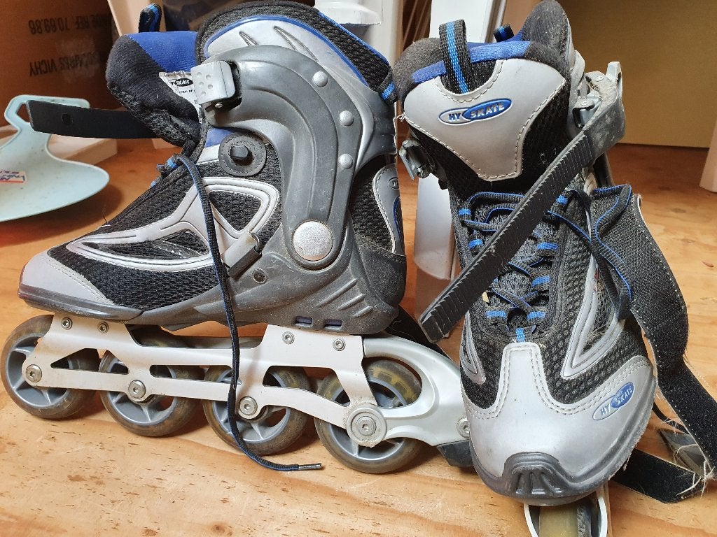 Hy skates, Sport en Fitness, Gebruikt, Inline skates 4 wielen, Ophalen, Overige merken