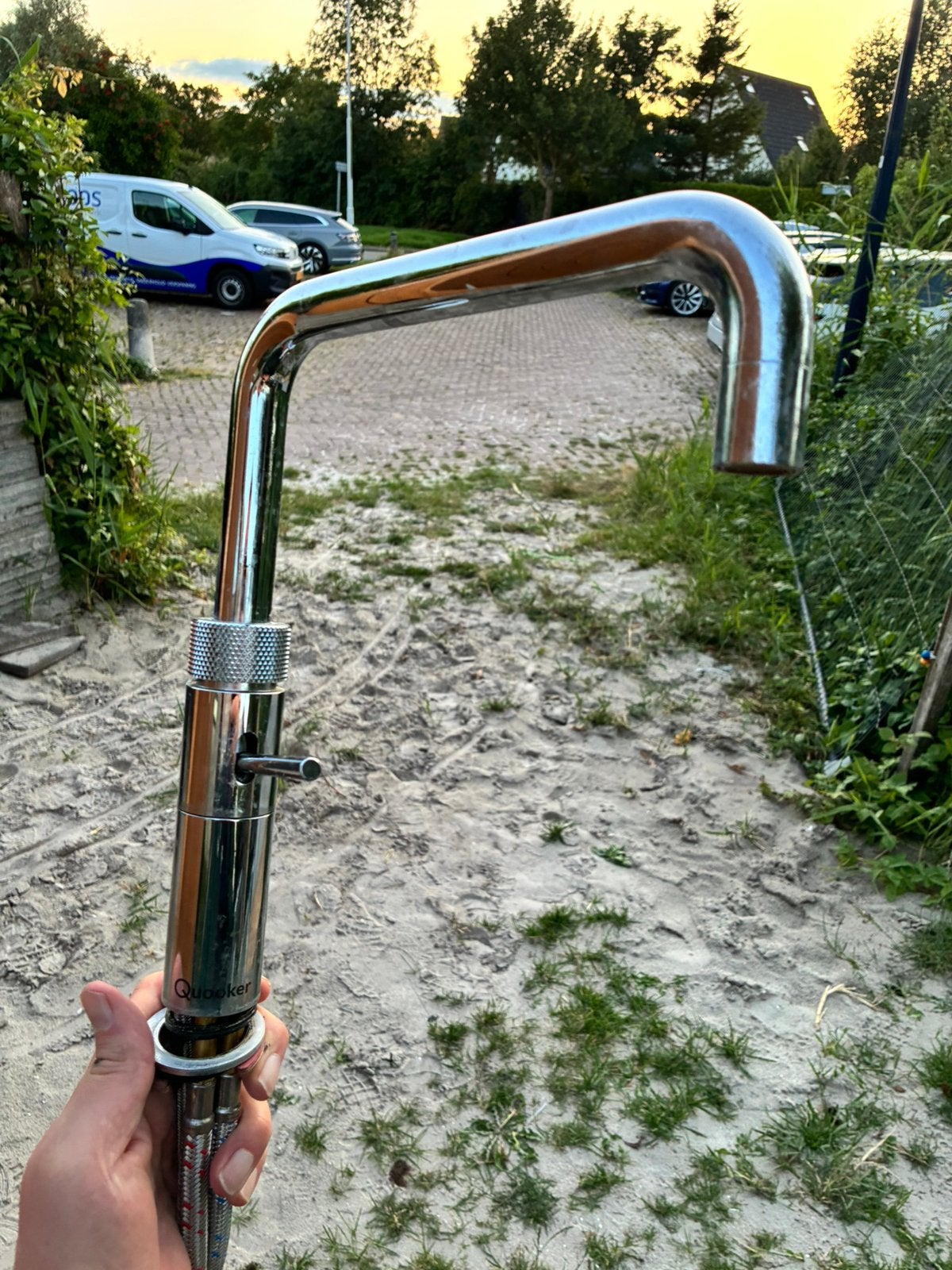 Quooker Fusion Square chroom, Overige typen, Ophalen, Zo goed als nieuw, Overige merken