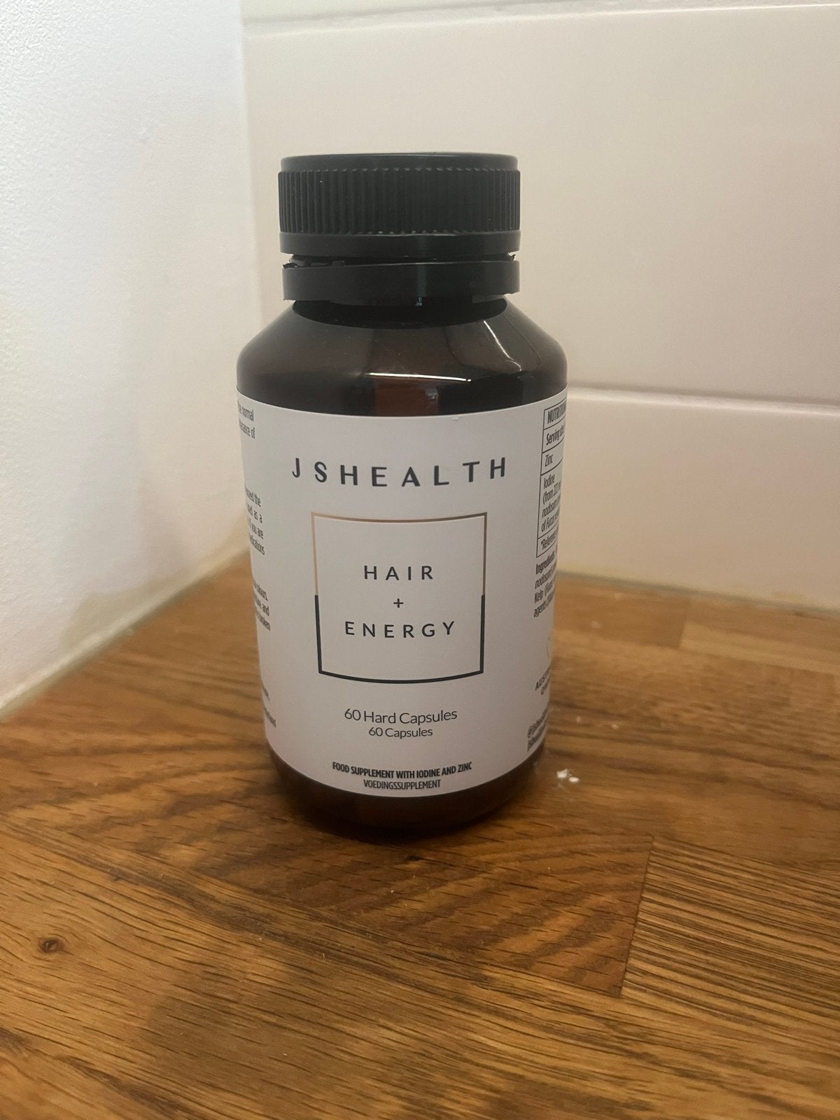 JSHealth Hair + Energy Voedingssupplement (23 pillen), Ophalen of Verzenden, Gebruikt, Overige typen